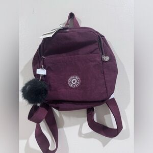 Kipling Women's Backpack in Deep Plum